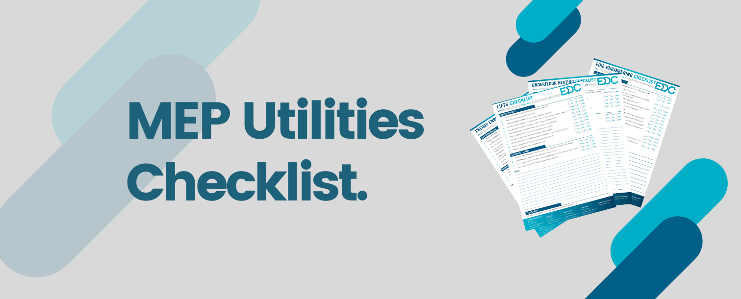 De-Risk Your Project With Our MEP Utilities Checklist.