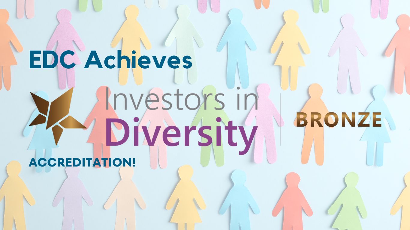EDC Achieves Investors In Diversity Bronze Accreditation.